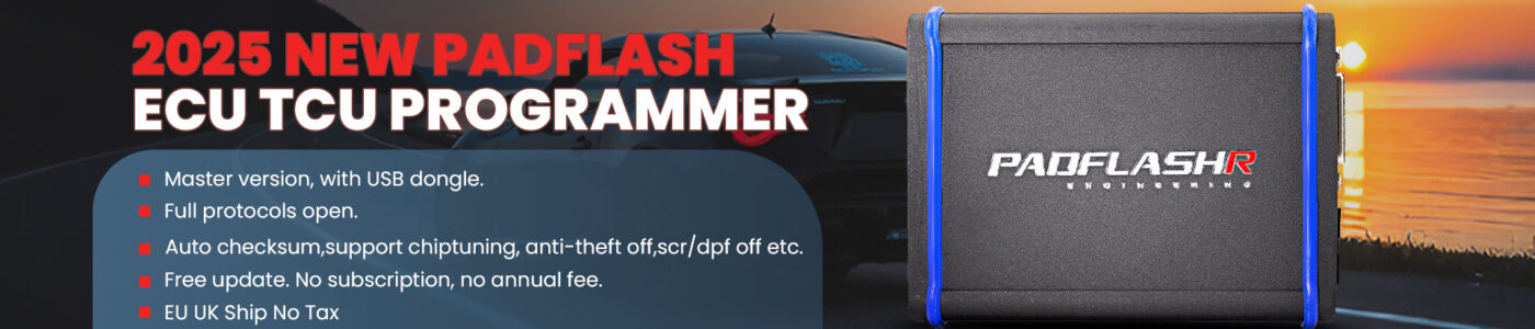 2025 NEW PADFLASH ECU TCU PROGRAMMER