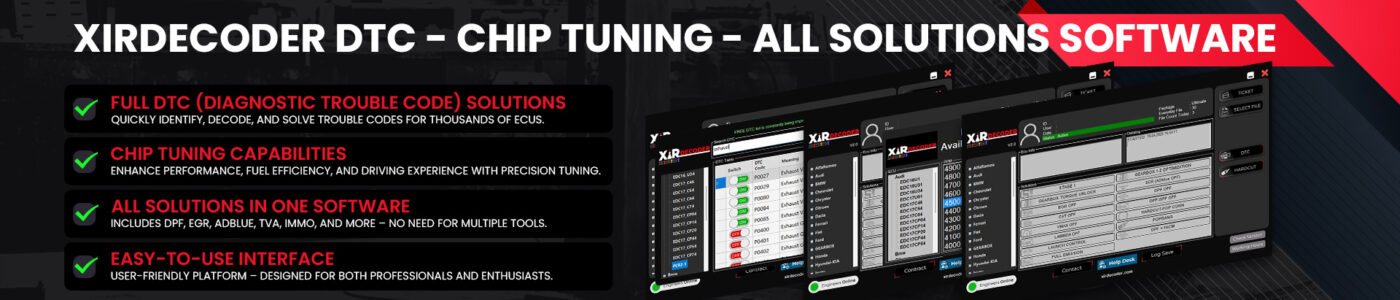 XIREDCODER DTC-CHIP TUNING